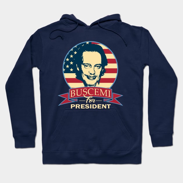 Buscemi For President Hoodie by Nerd_art